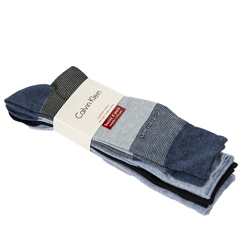 Men’s Socks Variety  4 Pack By Calvin Klein