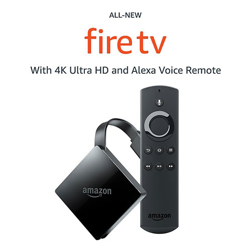Fire TV With 4K Ultra HD Streaming Media Player