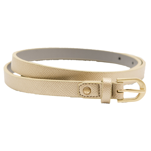 Light Gold Ladies Belt By Kenneth Cole Reaction